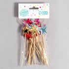 Шпажки для канапе «Звёздочки», 15 см, набор 24 шт. - Фото 3