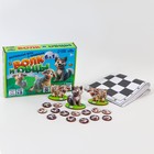 Настольная игра с шашками «Волк и овцы» - фото 8982012