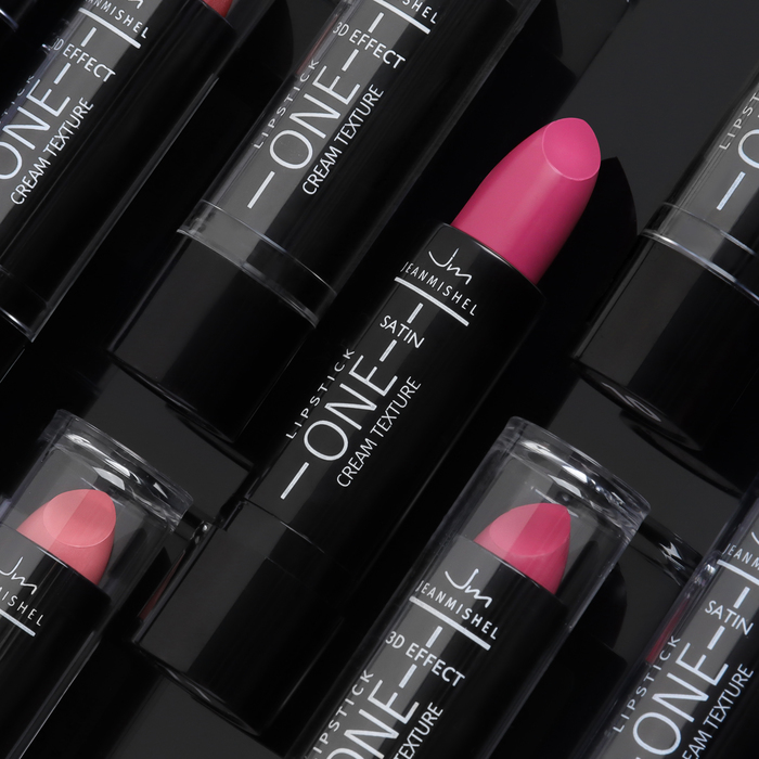 Помада для губ JEANMISHEL SATIN CREAM TEXTURE тон 02 розово-коричневый, 14 г - Фото 1