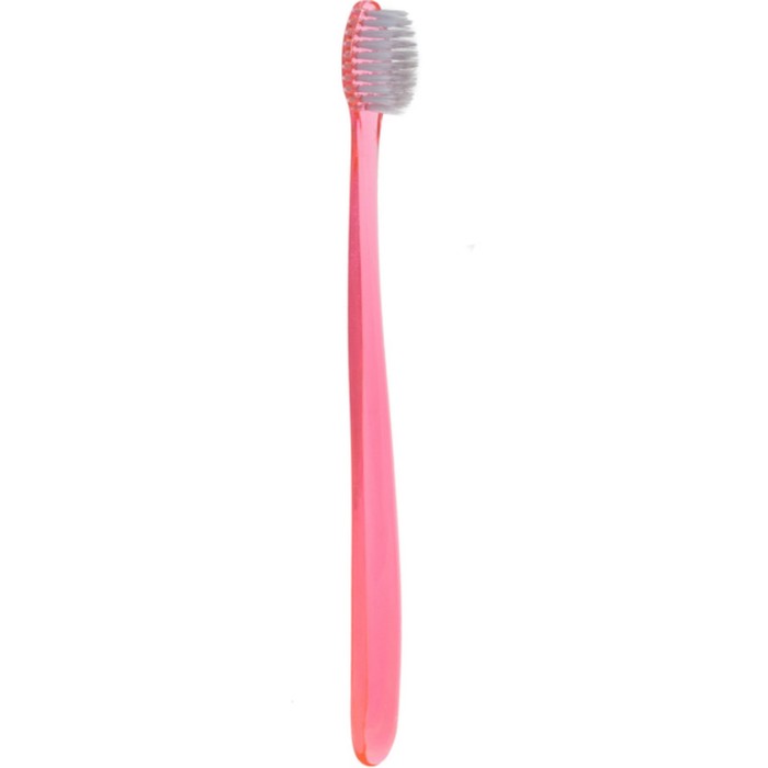 Зубная щетка Crystal, мягкая, розовая - Фото 1