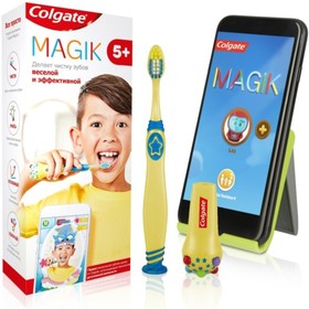 Щётка зубная для детей Colgate Magik, 5+, мягкая