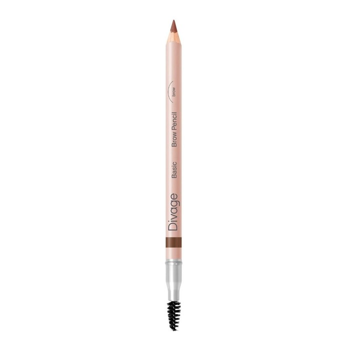 Карандаш для бровей Divage Brow Pencil Basic, №01 Soft blond - Фото 1