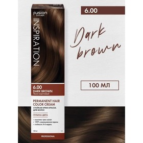 Краска для волос Concept Fusion Inspiration, тон 6.00 тёмно-коричневый, 100 мл