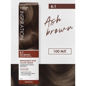 Краска для волос Concept Fusion Inspiration, тон 6.1 коричнево-пепельный, 100 мл