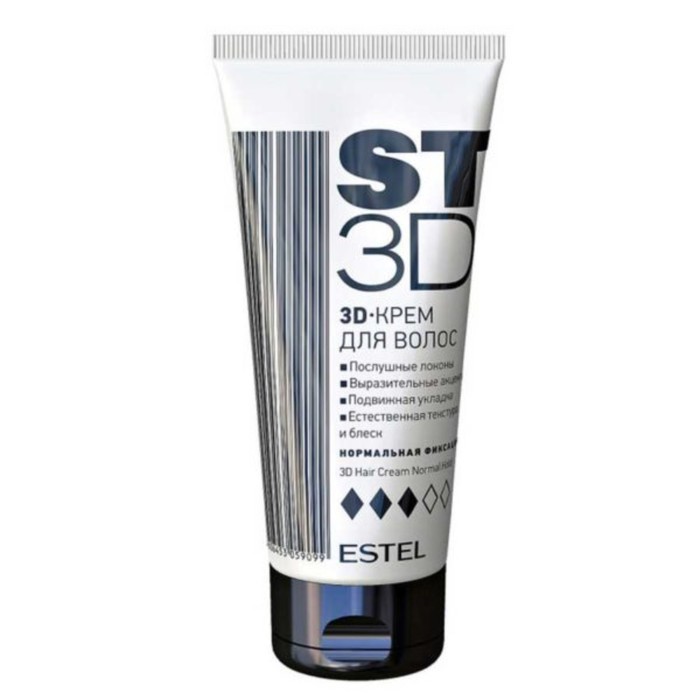 Крем для волос Estel ST3D, нормальная фиксация, 100 мл - Фото 1
