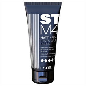 Крем-паста для волос Estel STM4 Matt, сильная фиксация, 100 мл