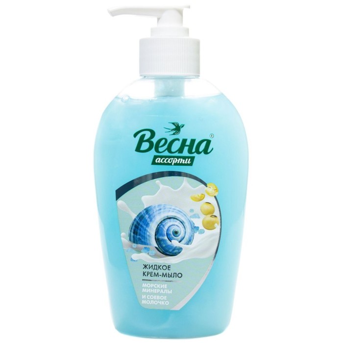 Мыло жидкое «Морские минералы и соевое молочко 280 гр - Фото 1