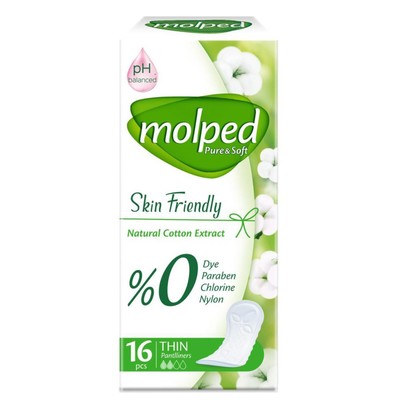 Прокладки ежедневные Molped Pure & Soft, 16 шт