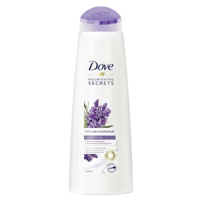 Шампунь Dove Nourishing Secrets, с маслом лаванды и розмарина, 380 мл