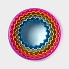 Формы для печенья Доляна «Волна», набор 5 шт., 10×10×3.5 см, пластик, МИКС - Фото 5