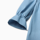 Платье женское джинсовое с воротником MIST, р.42, светло-голубой - Фото 8