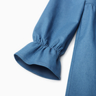 Платье женское джинсовое с воротником MIST, р.42, голубой - Фото 8