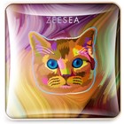 Тени для век ZeeSea Tipsy Kitty Eyeshadow Quad, тон 01, 3.5 г - Фото 2