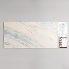 Панель самоклеящаяся 60*30см мрамор белый с синим - Фото 4