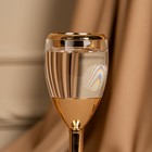 Подсвечник металл, стекло на 1 свечу «Безмятежность» цвет золото 11 х 11 х 21 см - Фото 13