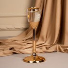 Подсвечник металл, стекло на 1 свечу «Безмятежность», цвет золото 11 х 11 х 25.5 см - Фото 13