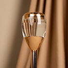 Подсвечник металлический «Безмятежность», стекло, на 1 свечу, цвет золото, 11×11×25.5 см - Фото 17