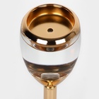 Подсвечник металлический «Безмятежность», стекло, на 1 свечу, цвет золото, 11×11×25.5 см - Фото 6