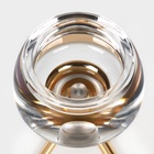 Подсвечник металлический «Изысканность», стекло, на 1 свечу, цвет золото, 9.5×9.5×17 см - Фото 8