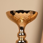 Подсвечник металл на 1 свечу «Ричард» цвет золото 12.5 х 12.5 х 37.5 см - Фото 7