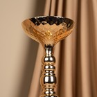 Подсвечник металл на 1 свечу «Ричард» цвет золото 12.5 х 12.5 х 44 см - Фото 14