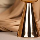 Подсвечник металл на 1 свечу «Гиацинт», цвет золото 8 х 8 х 19 см - Фото 12