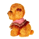 Копилка полистоун "Собака Жуля" МИКС 11,5х11х15 см - Фото 2