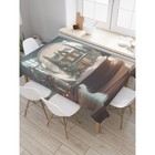 Скатерть на стол «Волшебный шар», прямоугольная, оксфорд, размер 120х145 см - Фото 1