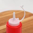 Бутылка для соуса, 400 мл, 5.7×19.2 см, пластик, красная - Фото 2