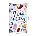 Декоративное панно с фотопечатью «С Новым Годом», вертикальное, размер 100х150 см - Фото 2