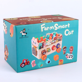 Логический центр «Машинка» 25×15×17 см