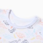 Боди Bloom Baby Дино без рукавов, р. 80 см, белый - Фото 2