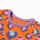 Платье Bloom Baby Лео с кор. рукавом, р. 62 см, оранжевый - Фото 2
