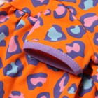 Платье Bloom Baby Лео с кор. рукавом, р. 62 см, оранжевый - Фото 3