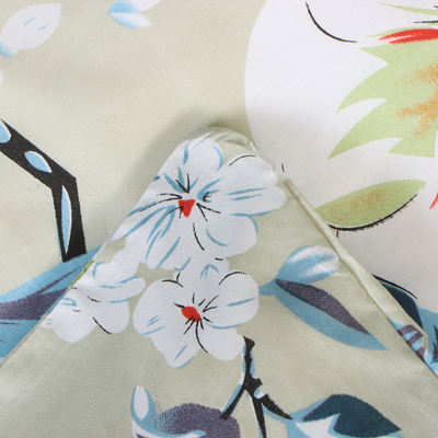 Постельное бельё 1,5сп Экономь и Я Flower, 143х215см, 145х214см, 50х70см-1шт, микрофибра, 60г/м2