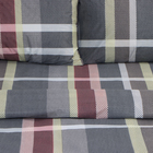 Постельное бельё 2 сп Экономь и Я Squares, 173х215см, 175х214см, 50х70см-2шт, микрофибра, 60г/м2 10227976 - фото 14273902