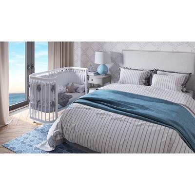 Кровать детская Polini kids Simple 350, белая