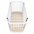 Кровать детская Polini kids Simple 350, цвет белый-дуб, крафт - Фото 6