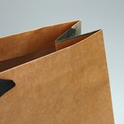 Пакет подарочный крафтовый горизонтальный, упаковка, «Защитник N1», L 40 х 31 х 11.5 см - Фото 5