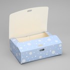 Коробка подарочная «Снегири», 16.5 х 12.5 х 5 см, БЕЗ ЛЕНТЫ - фото 9803178