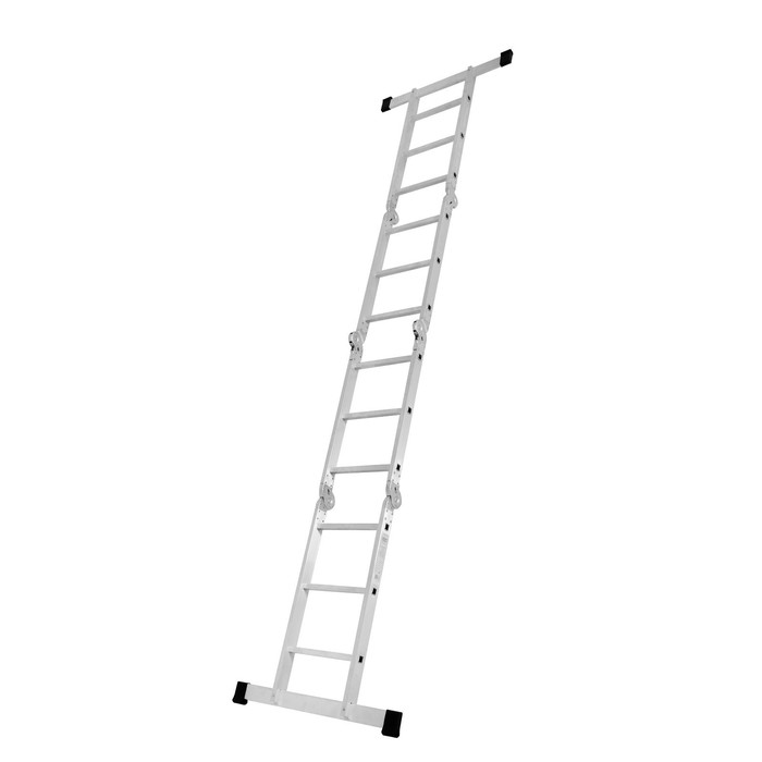 Лестница-трансформер ТУНДРА, алюминиевая, 4х3 ступени - фото 1882981188