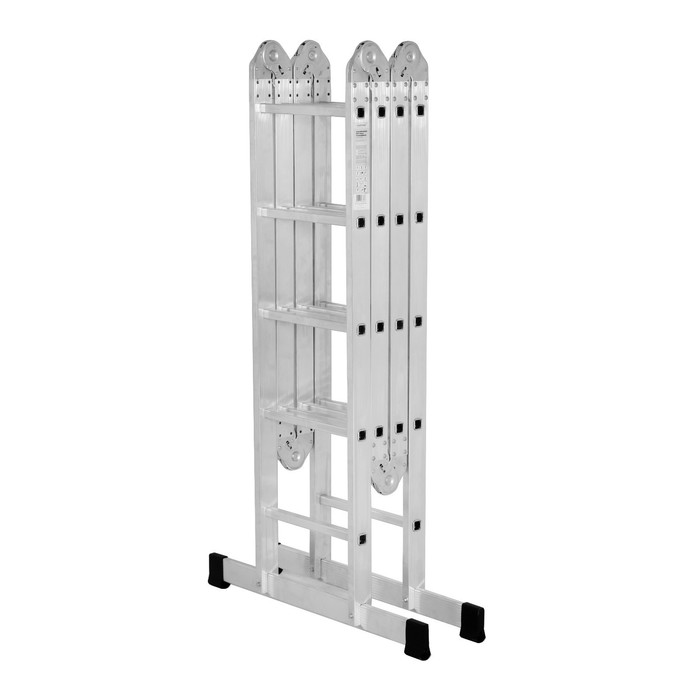 Лестница-трансформер ТУНДРА, алюминиевая, 5х4х4х5 ступени - фото 1881495001
