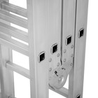 Лестница-трансформер ТУНДРА, алюминиевая, 5х4х4х5 ступени - Фото 10
