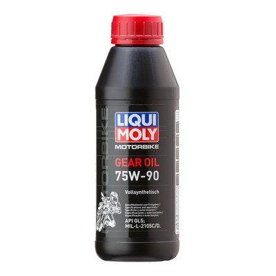 Масло трансмиссионное LiquiMoly Motorbike Gear Oil 75W-90 GL-5, синтетическое, 500 мл