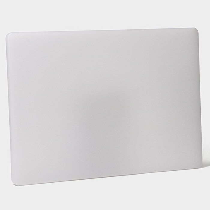 Доска профессиональная разделочная Доляна, 60×40×1,8 см, цвет белый - фото 1884714541
