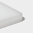 Доска профессиональная разделочная Доляна, 60×40×1,8 см, цвет белый - Фото 5