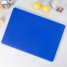 Доска профессиональная разделочная Доляна, 60×40 см, цвет синий - Фото 2