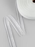 Шторная лента, органза, 4 см, 50±1 м, прозрачная - Фото 2