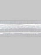 Шторная лента, органза, 4 см, 50±1 м, прозрачная - Фото 3