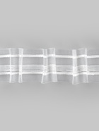 Шторная лента, органза, 4 см, 50±1 м, прозрачная - Фото 5